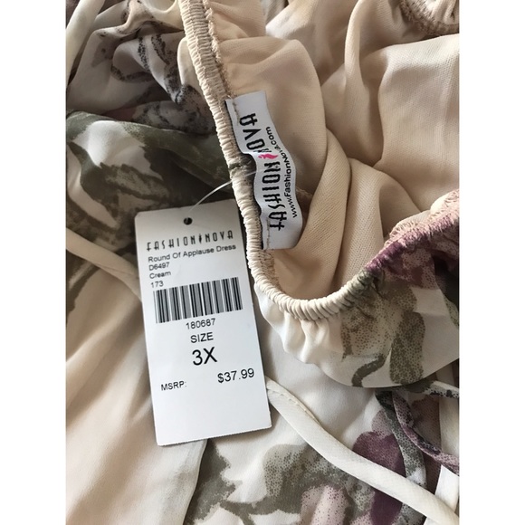 Fashionova “round of applause” floral dress - Picture 6 of 6